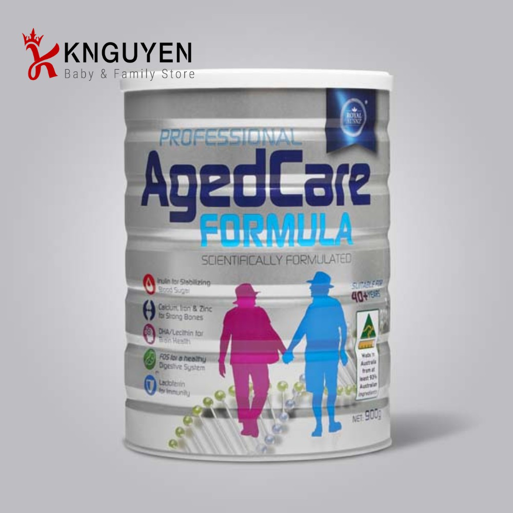 Sữa Hoàng Gia Royal AUSNZ Agedcare Formula, dinh dưỡng cho người từ 40 tuổi