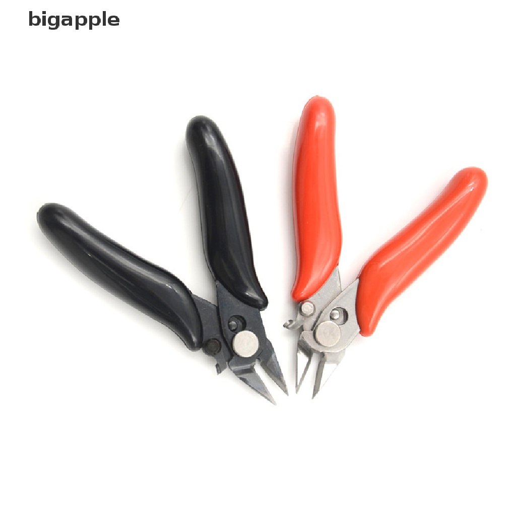 bigapple Mini Diagonal Side Cutting 3.5&quot; Sharp Pliers Cable Wire Cutter Repair Hand Tool RDG