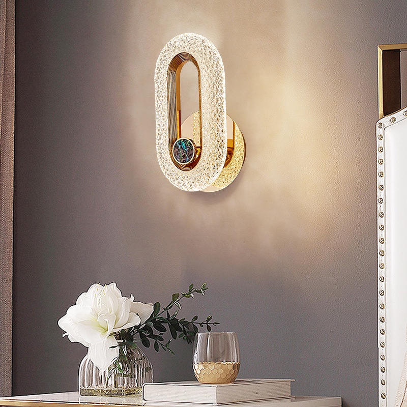 Đèn LED Gắn Tường Ánh Sáng Vàng Phong Cách Bắc Âu Sang Trọng Trang Trí Nhà Cửa