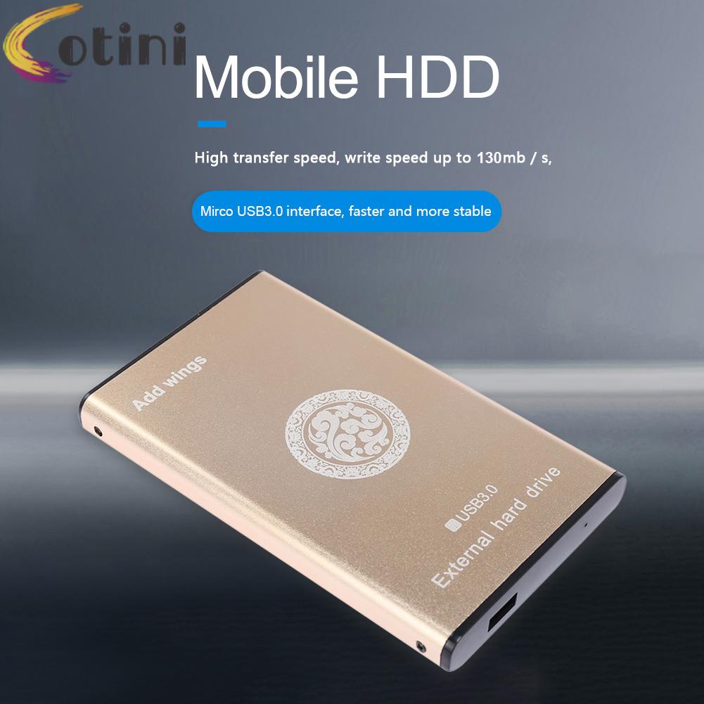 Ổ Cứng Ngoài Usb 3.0 Bằng Kim Loại Cho Laptop / Máy Tính Để Bàn | BigBuy360 - bigbuy360.vn