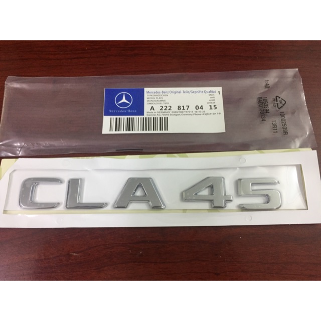 Logo CLA45 - Chữ CLA45 - tem cla 45