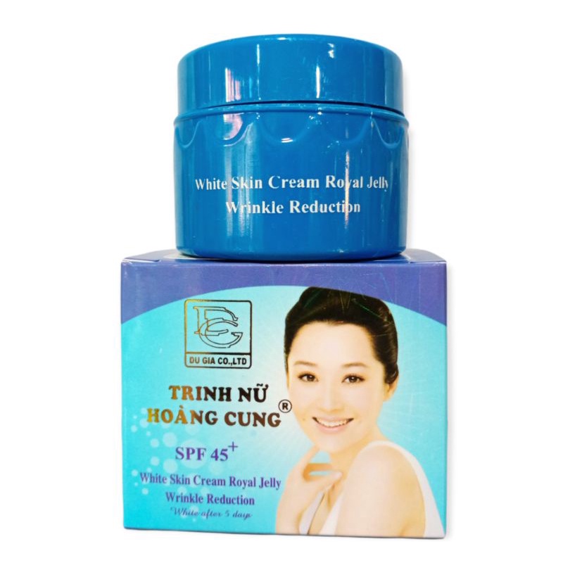 Kem Trinh Nữ Hoàng Cung Trắng Da Sữa Ông Chúa Giảm Nhăn