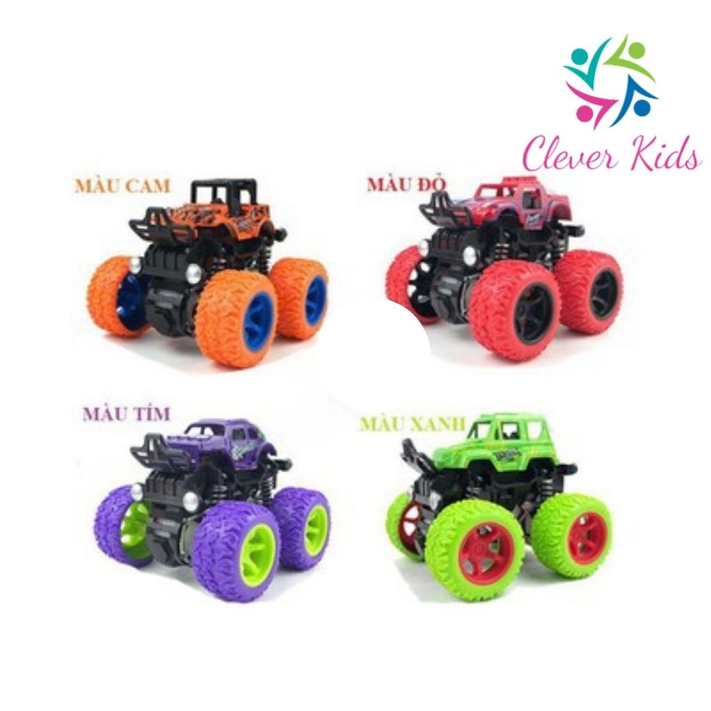 Ô tô đồ chơi cho bé chạy đà cực mạnh giảm xóc nhún xoay 360 độ Ô tô địa hình nhào lộn đẹp mắt
