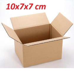 [FREESHIP] Combo 20 Hộp 10x7x7 carton đóng hàng giá rẻ tại Hà Nội - Thùng giấy ship cod