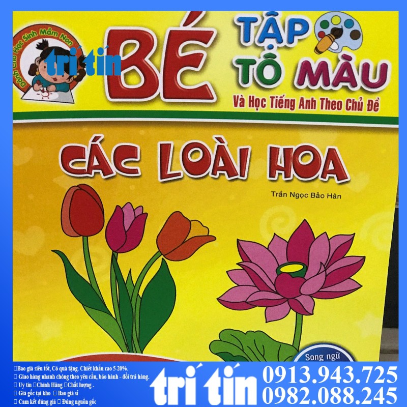 TẬP TÔ MÀU  THEO CHỦ ĐỀ CHO BÉ