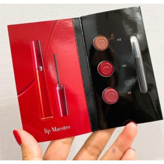 Mẫu thử son Lip Maestro 3 shade sample - Giorgio Armani