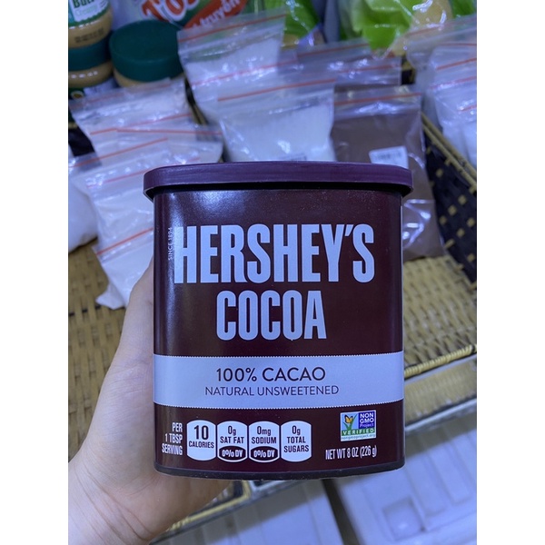 Bột cacao Hershey’s Cocoa 226g