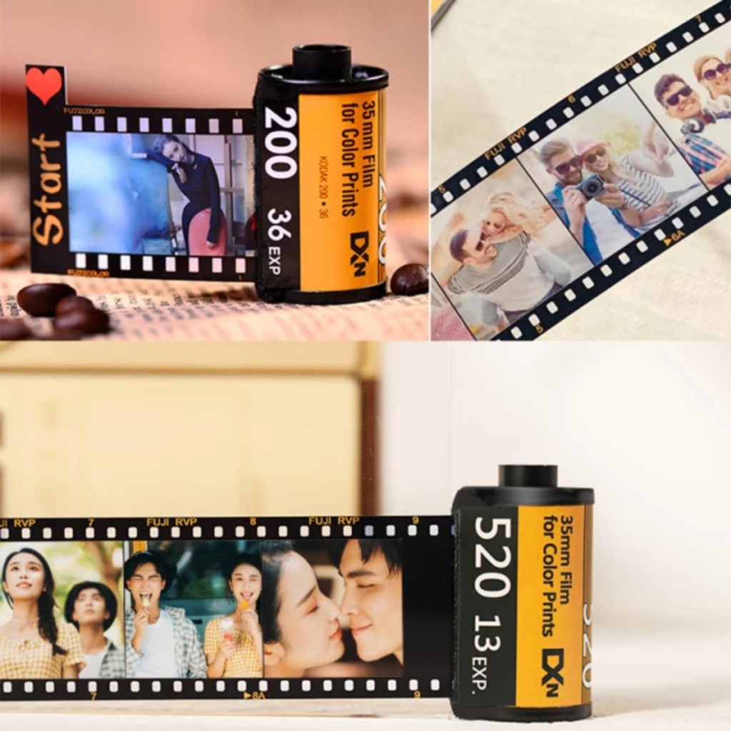 Móc Khóa Film Kodak và Fuji In Hình Kỉ Niệm🍁 Quà Sinh Nhật Handmade Độc Đáo Từ Cuộn Phim🍁