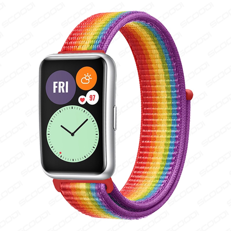 Dây Đeo Nylon Cho Đồng Hồ Thông Minh Huawei Watch Fit / Fit