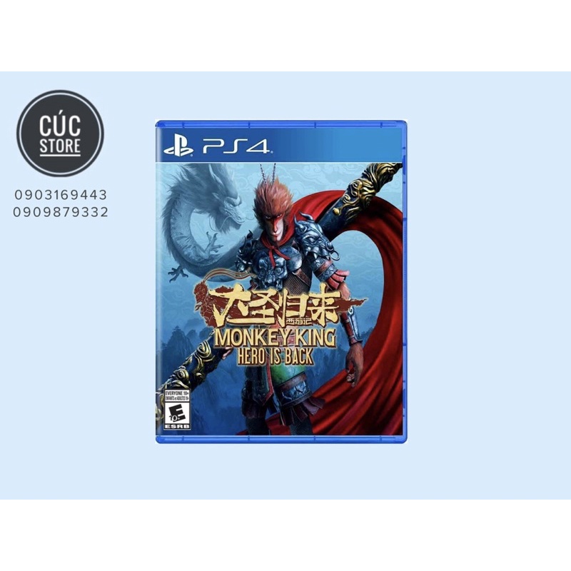 Đĩa chơi game PS4: Monkey King: Hero is Back