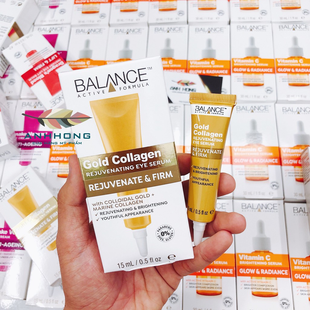 Kem Dưỡng Thâm Mắt Balance Active Formula Gold Collagen Rejuvenating Eye Serum | BigBuy360 - bigbuy360.vn