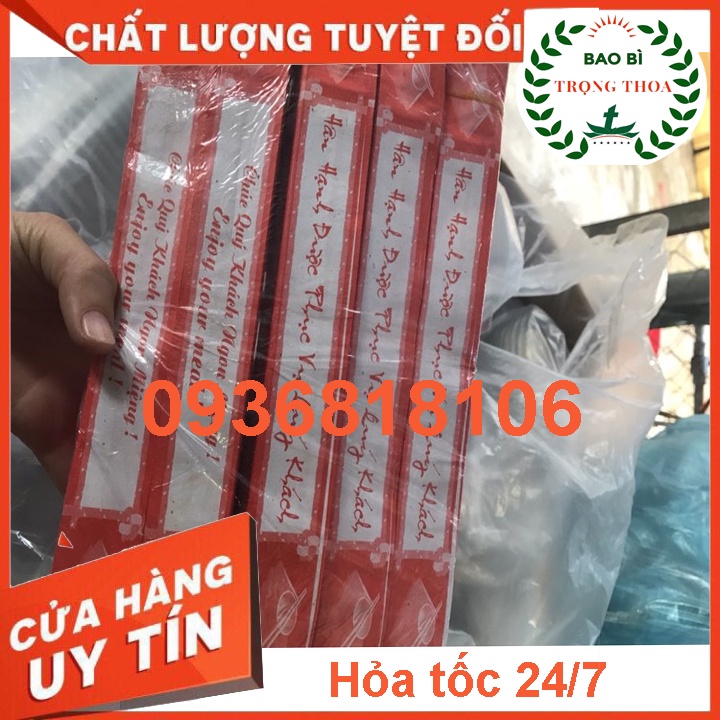 bao xỏ đũa loại đẹp (1 xấp 1000 cái)