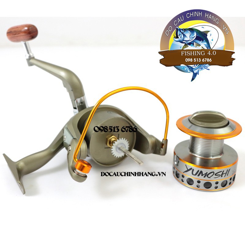 máy câu yumoshi lc 3000 4000 5000 6000 7000 máy câu cá giá rẻ chất lượng tuyệt vời | Real Fishing