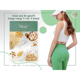 Bột ngũ cốc tăng cơ mông Amint Organic (Tặng kèm theo Bài tập hỗ trợ, thực đơn + freeship)
