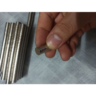 Set 10 Viên Nam Châm Tròn Phi 10mm Siêu Mạnh