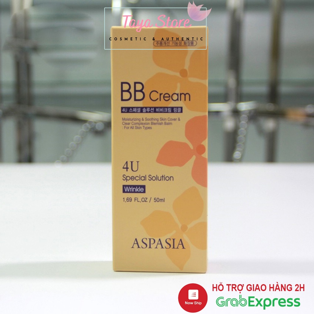 Kem nền che khuyết điểm BB Cream 4U Special Solution Aspasia Hàn Quốc 50ml