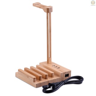 Giá treo tai nghe bằng gỗ tiện dụng giá đỡ