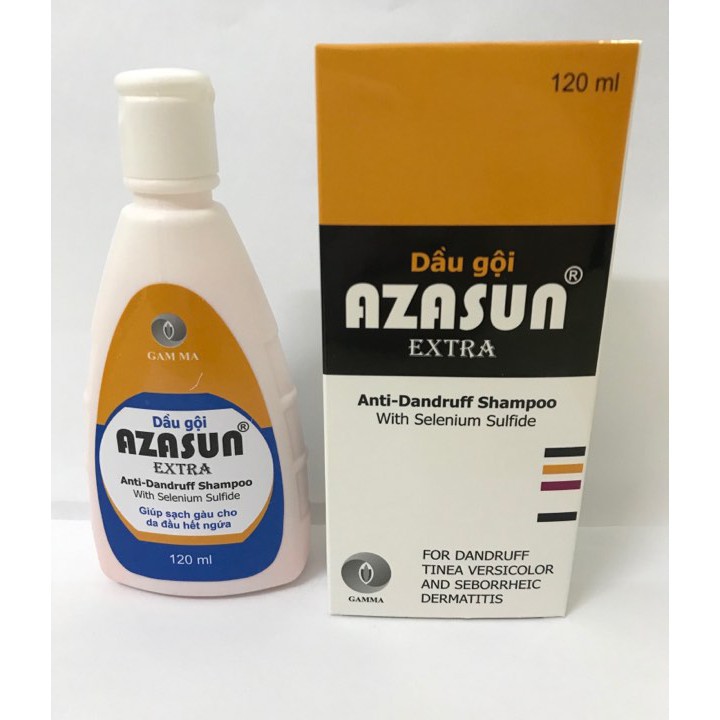 Dầu Gội AZASUN EXTRA 120ml- Giúp Sạch Gàu, Hết Ngứa