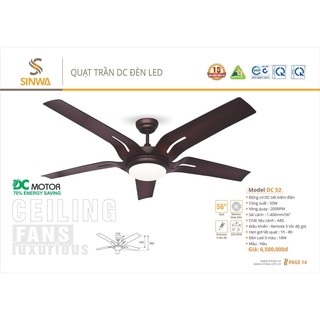 QUẠT DC SINWA DC52