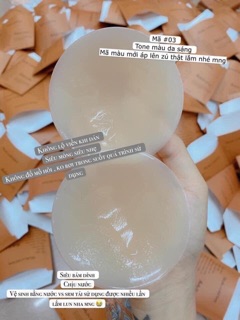 Miếng dán ngực silicon cao cấp k bong