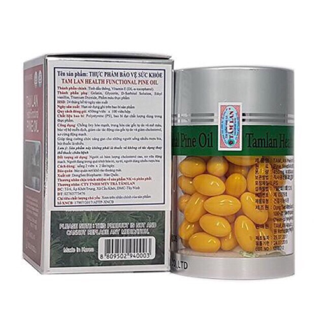 ✅HÀNG CHÍNH HÃNG ] Tinh dầu thông đỏ Tâm Lan- nhập khẩu HÀN QUỐC | BigBuy360 - bigbuy360.vn