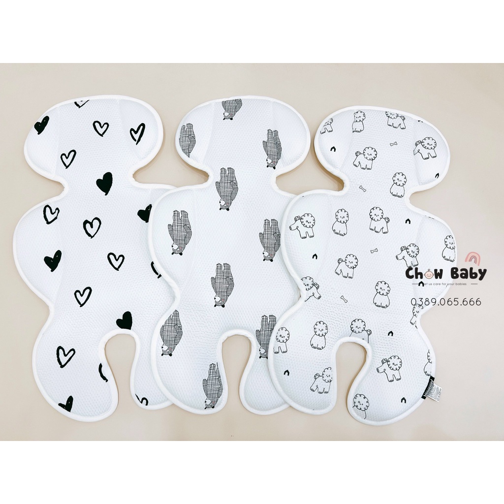 THẢM XE ĐẨY DONO DONO HÀN QUỐC 3D AIRMESH