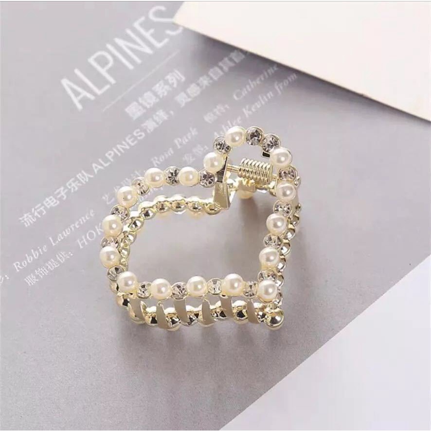 Bộ 3 Kẹp Tóc Đính Đá Hàn Quốc Sang Chảnh