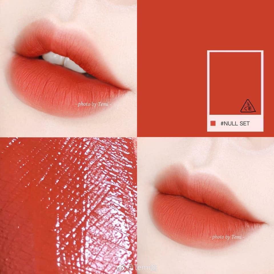 Son kem 3ce SOFT LIP LACQUER (CHUẨN AUTH BILL CHECK OUT WEB HÀN)