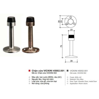 Chặn cửa VICKINI 45002.001 AC nâu