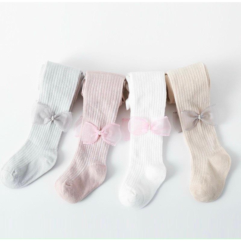 100K = 3 CHIẾC Tri ân khách hàng mã quần tất liền bàn Quảng châu đính nơ xinh xắn từ 7-17kg