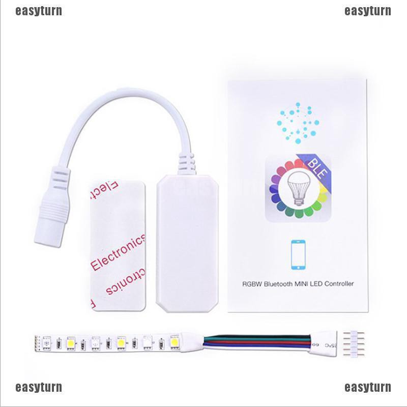 Bộ điều khiển Mini Bluetooth LED RGB / RGBW cho dây đèn 5050 3528 | BigBuy360 - bigbuy360.vn
