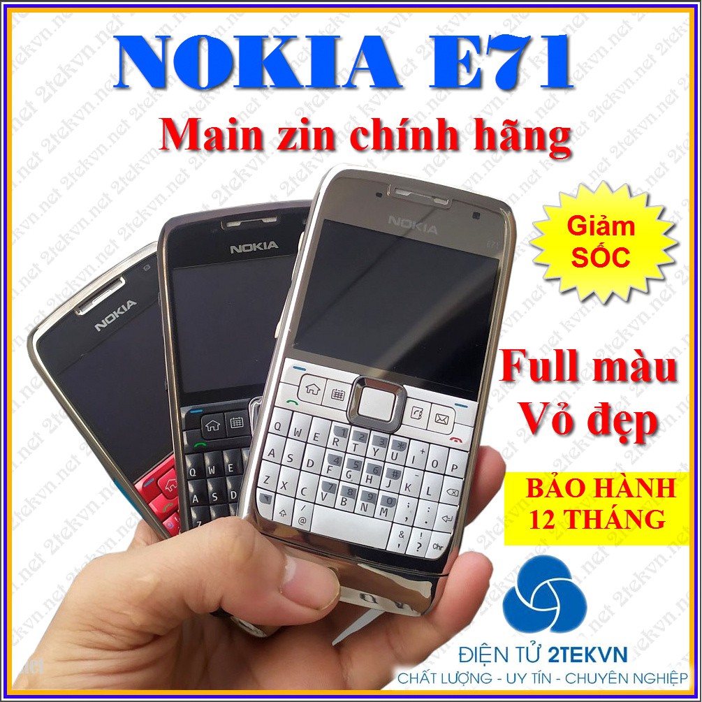 Điện thoại cổ chính hãng giá rẻ Nokia E71