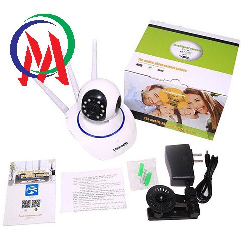 [Mã ELMS5 giảm 7% đơn 300K] [Hàng hót giá rẻ] Camera Yoosee 3 râu 2.0MP FullHD 1080P, Xoay 360 độ, đàm thoại 2 chiều