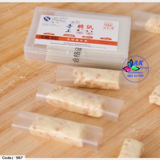 GIẤY GẠO GÓI KẸO 6.5CM X 8CM - 500 TỜ