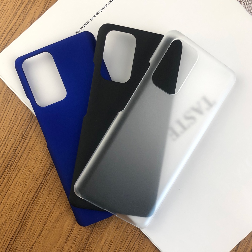 Ốp Điện Thoại PC Cứng Nhám Siêu Mỏng Chống Dấu Vân Tay Cho Xiaomi Redmi Note 10 Pro Max 10S 10T 5G