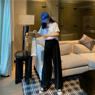 quần ống rộng cạp cao 3100