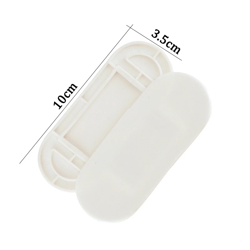 Bộ dải giá đỡ cố đính ổ cắm/bộ nguồn dán tường tự dính không cần khoan lỗ tiện dụng