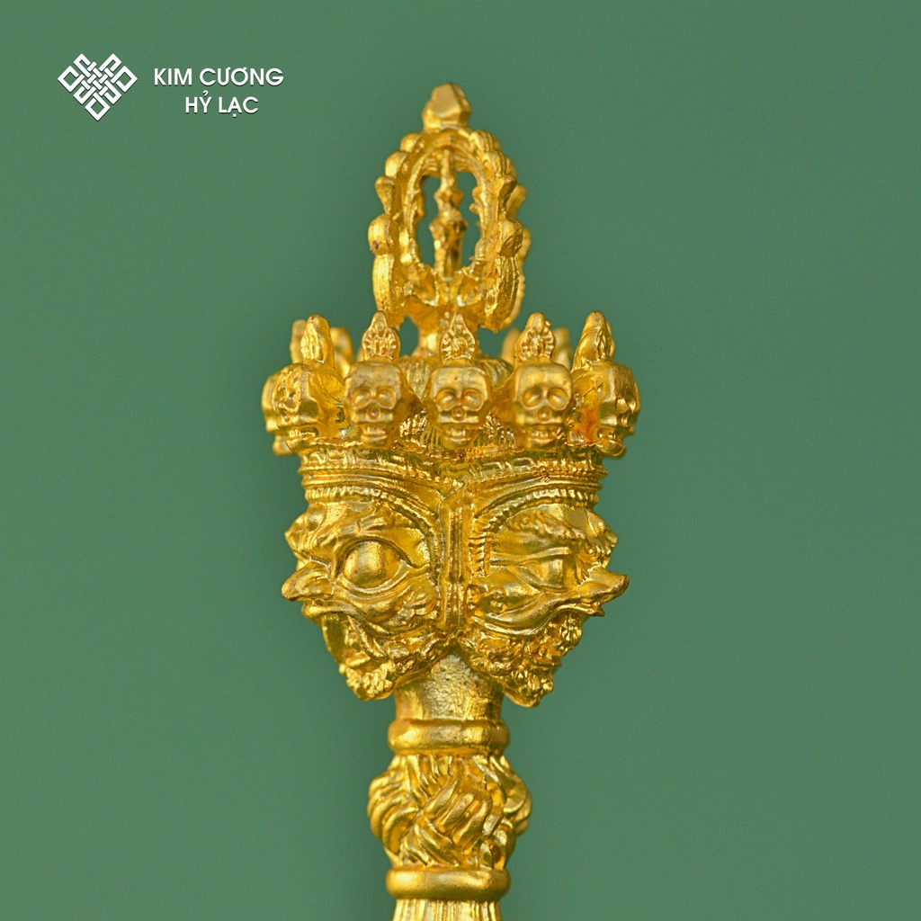 Pháp Khí Phubar Phổ Ba Mật Tông  Hợp Kim 22Cm