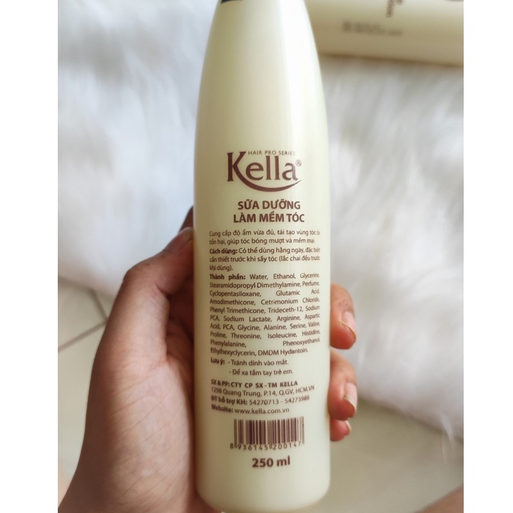 Sữa xịt dưỡng tóc Kella Hair Deep Moisture Lotion 250ml
