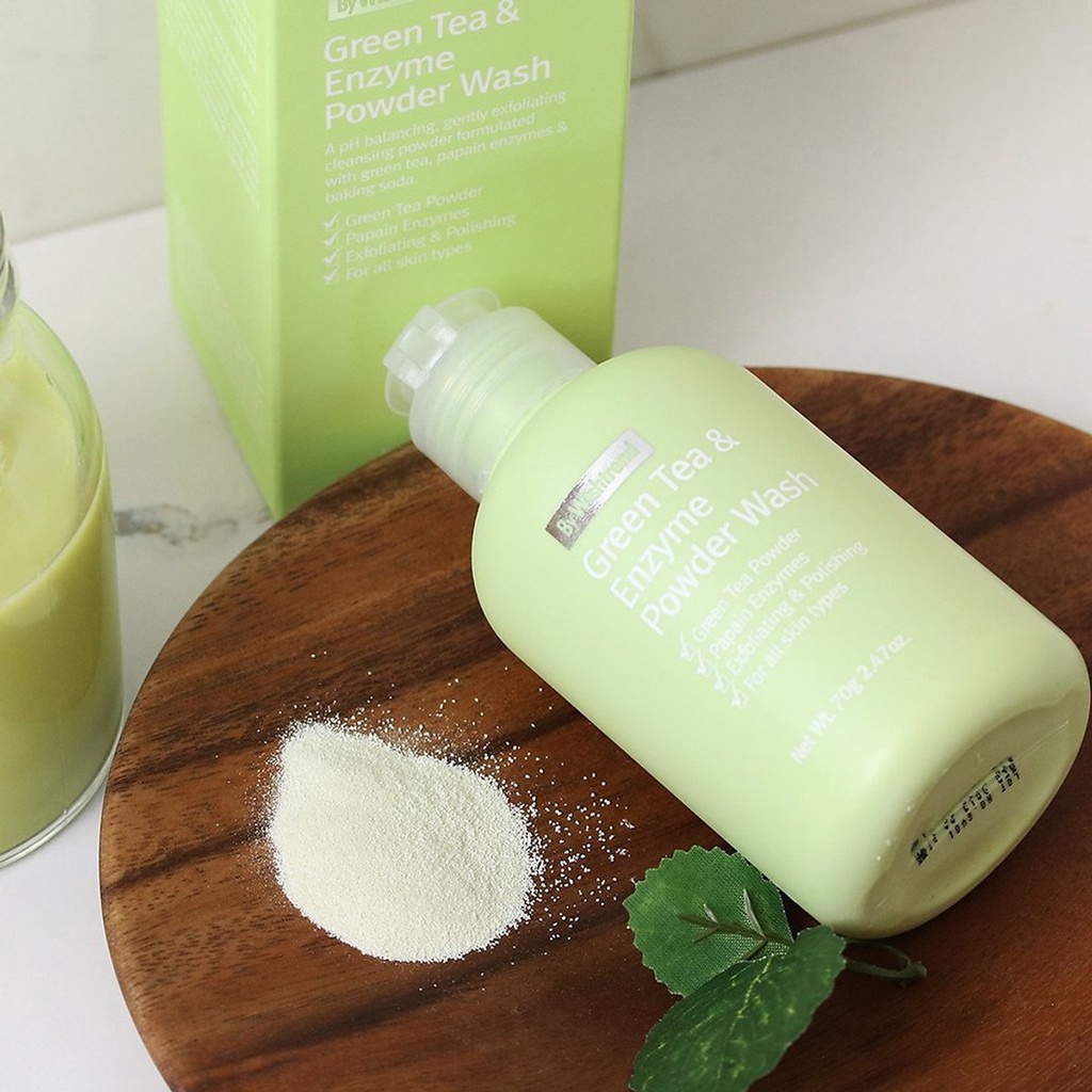 (Date 11/2023)By Wishtrend Sữa rửa mặt Green tea &amp; Enzyme Powder Wash 110g