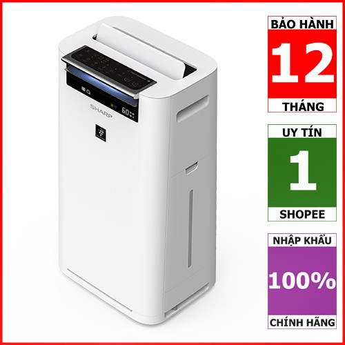 [Mã ELHA10 giảm 6% đơn 5TR] Máy lọc không khí và tạo ẩm Sharp KC-G40EV-W (28m²)