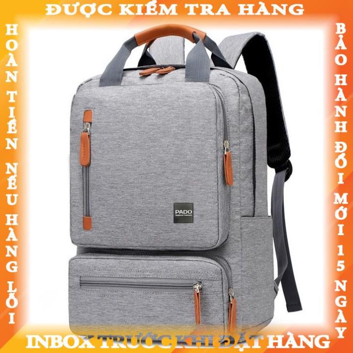 Balo laptop thời trang Pado P462D đựng vừa laptop 15.6 kiểu dáng mới khongbit