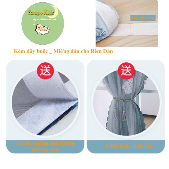 Rèm cửa dán tường chống nắng, trang trí cửa sổ - phòng khách- decord phòng ngủ dễ dàng lắp đặt không khoan đục