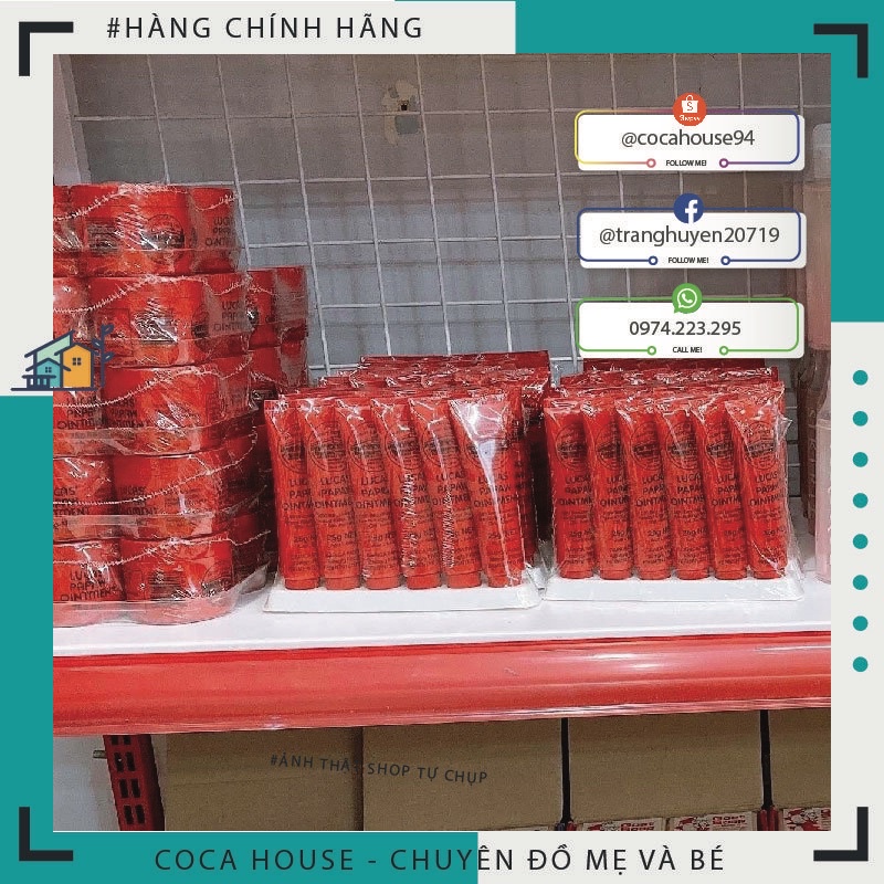 KEM ĐA NĂNG LUCAS PAPAW OINTMENT ❤️Hàng chính hãng, đủ bill❤️ 25gr và 75gr