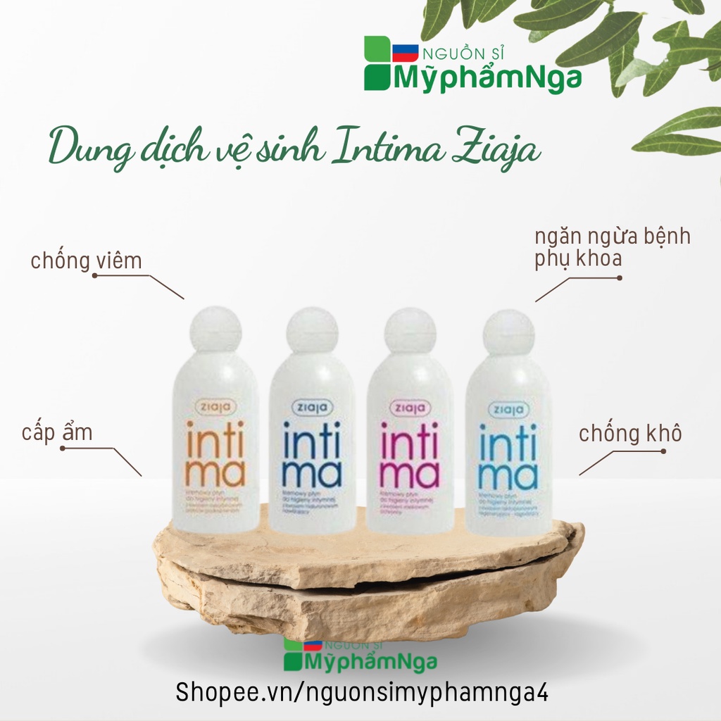 Dung dịch vệ sinh Intima Ziaja