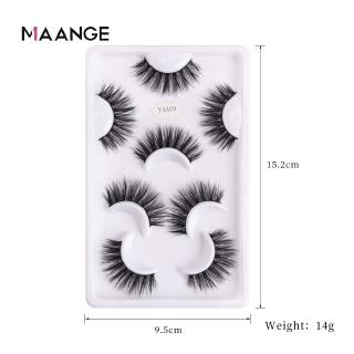 Lông Mi Giả 3D 4 Cặp MAANGE