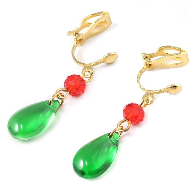 Bông Tai Hình Giọt Nước Hoá Trang Howl