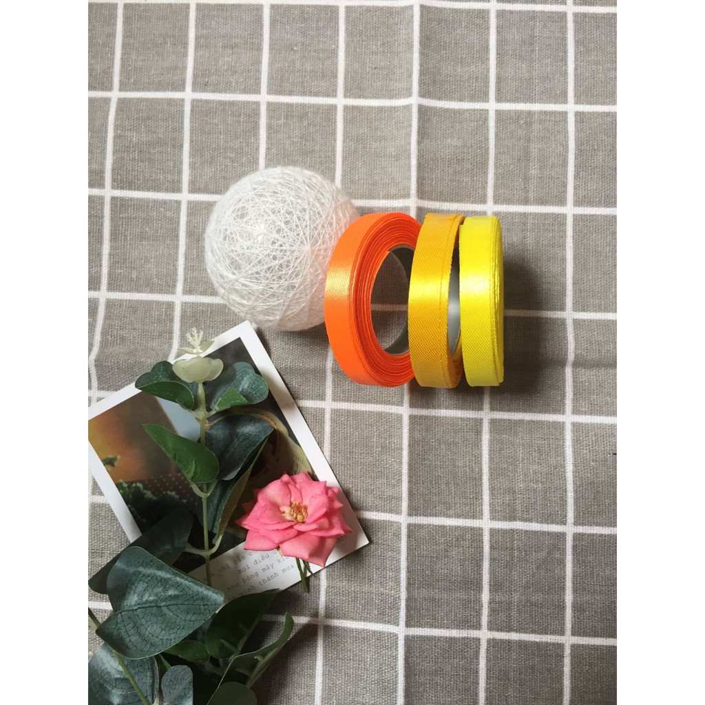 Dây ruy băng vải 1cm 10,2m