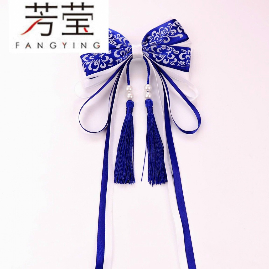 Kẹp Tóc Cặp Tóc Nơ Ruy Băng Tiểu Thư Hàn Quốc Nhiều Màu sắc