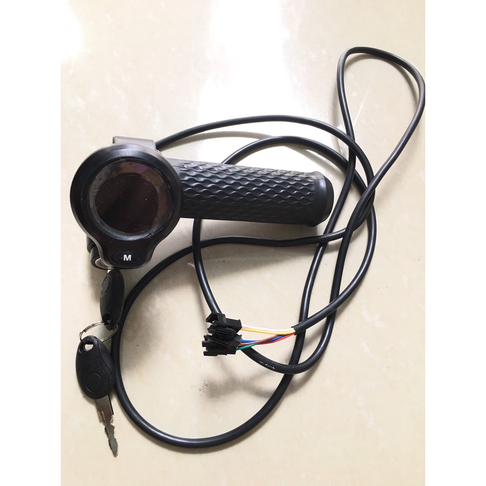 Tay ga xe đạp điện/Đồng hồ xe đạp điện Lihaze/Adiman/Theli/Burke